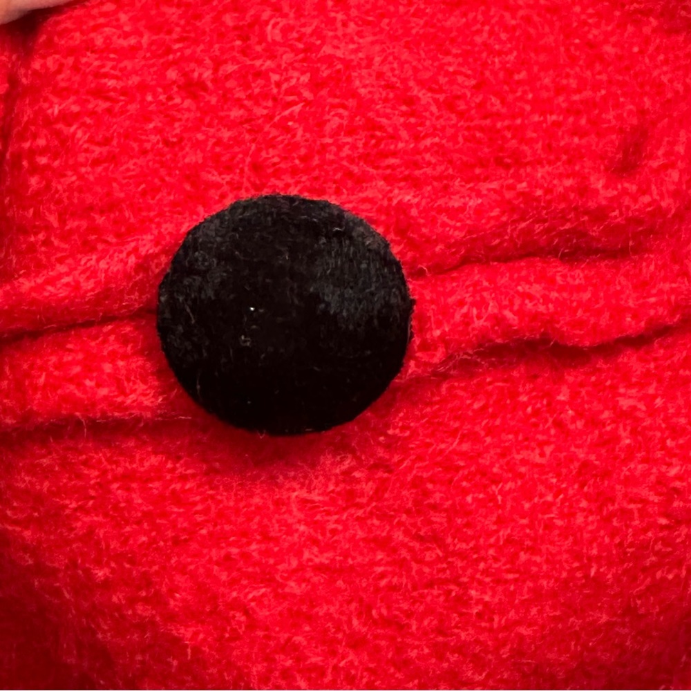 Red Wool Pendleton Button Up Coat - image 6